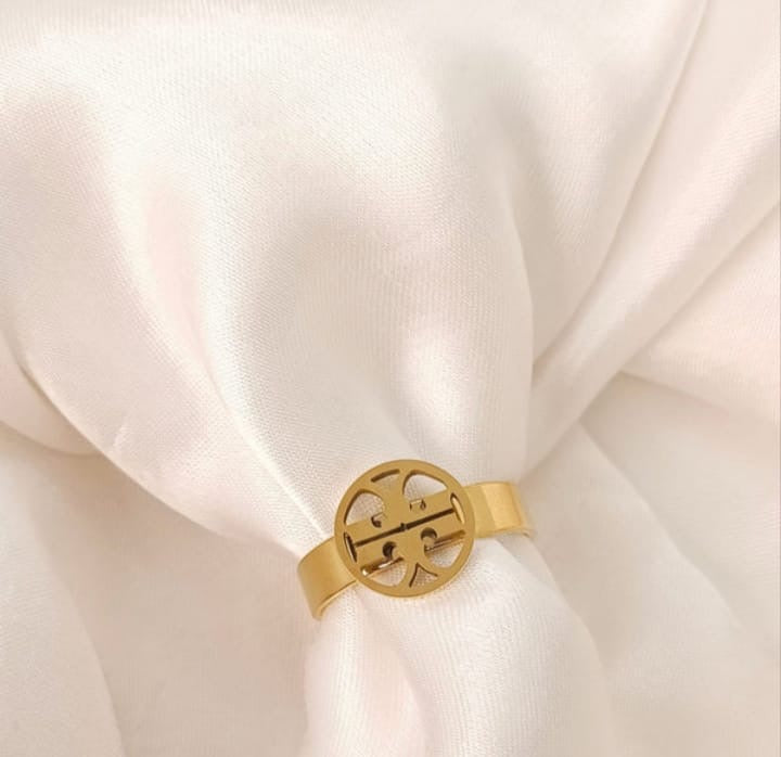 Tory Burch Logo Ring ( Adjustable)