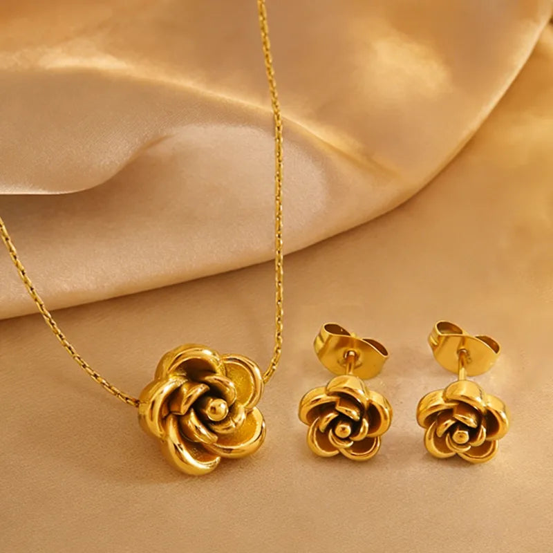 Golden Rose Set