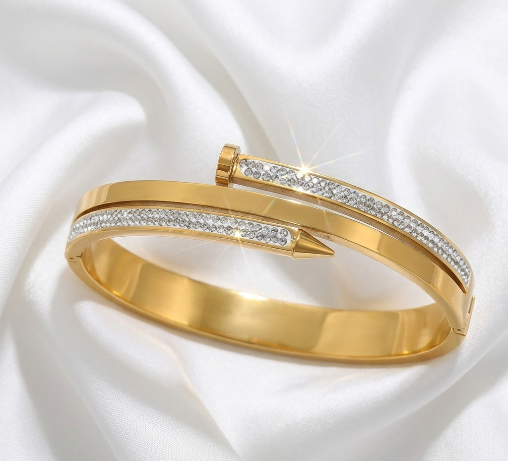 Golden Nail Handcuff