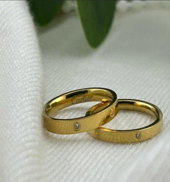 Cartier Gold Ring Size(8)
