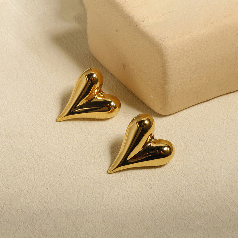 Heart Studs