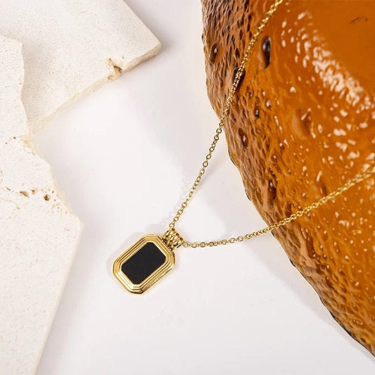 Black Tie Pendant