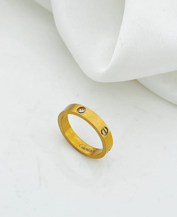 Cartier Gold Ring Size(8)
