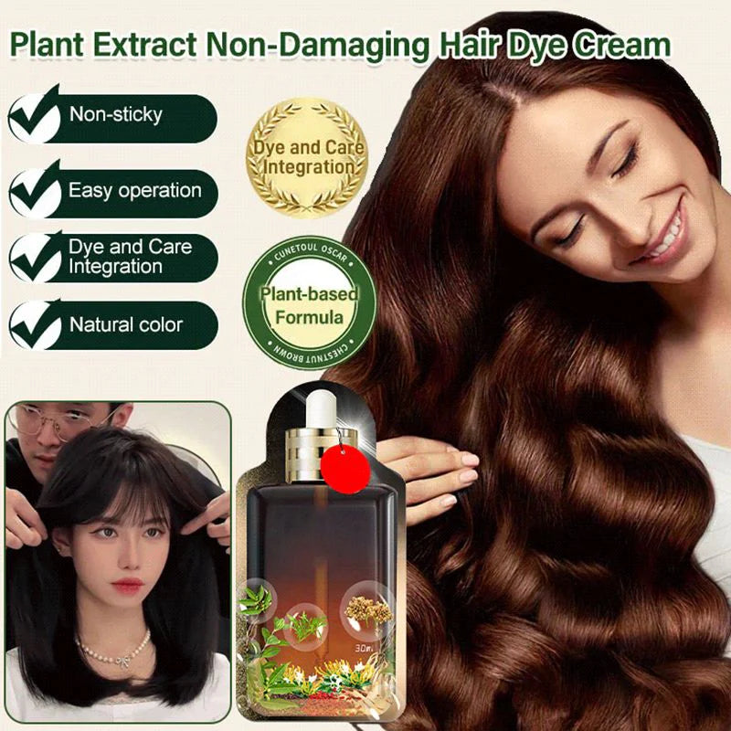 🌈BUY 2 Get 1 Free🔥Plant Extract Non-damage Hair Dye Cream