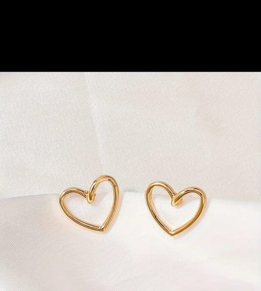 Heart Studs