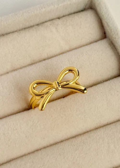 Bow Adjustable Ring