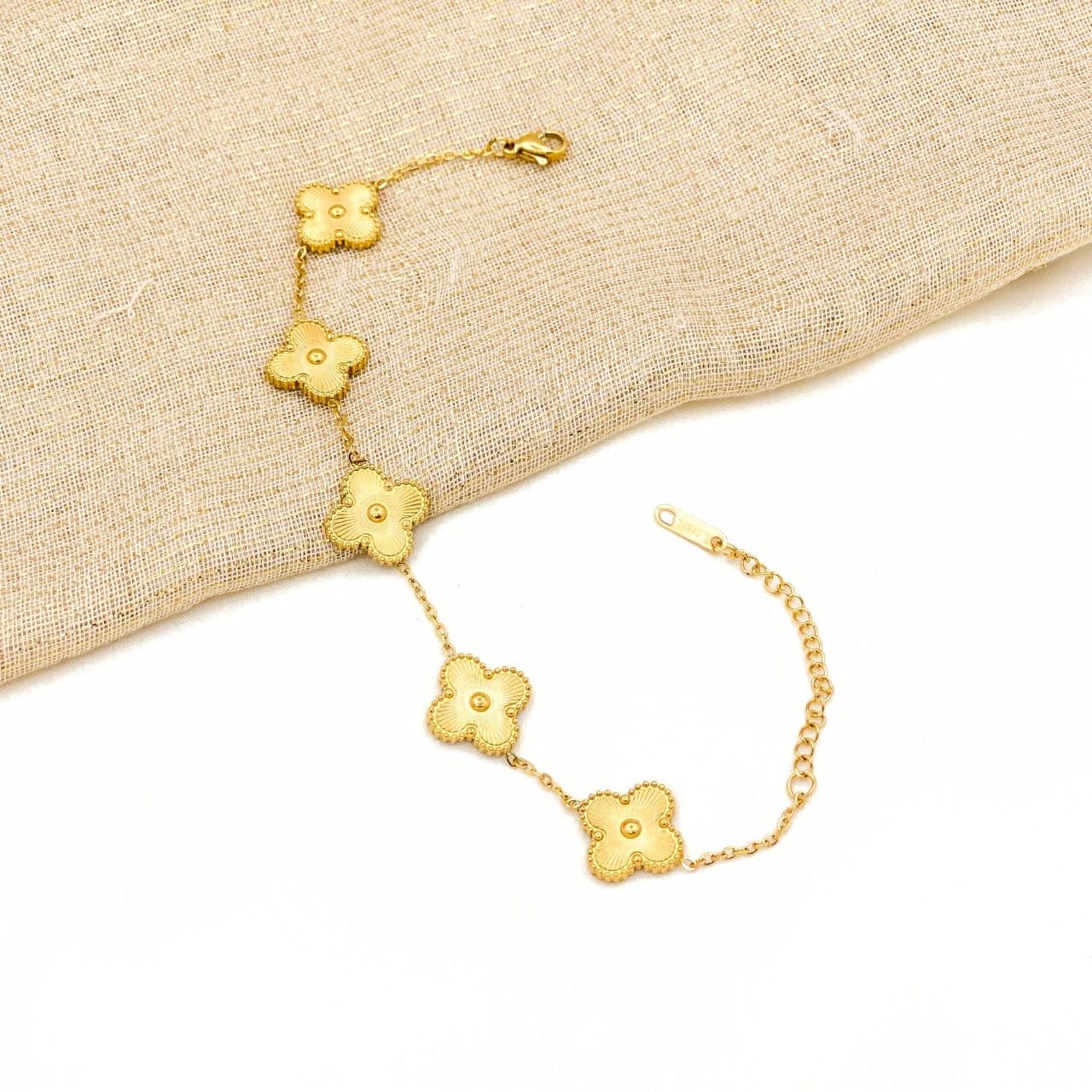 Golden Clover Bracelet