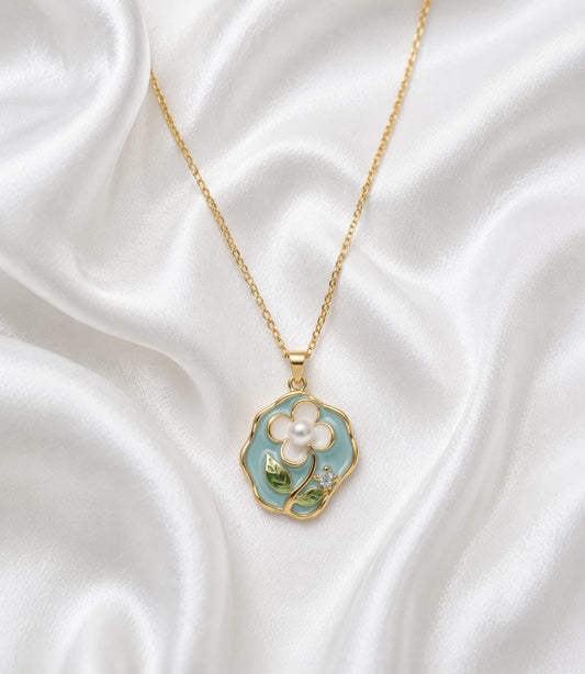 Enamel Floral Meadow