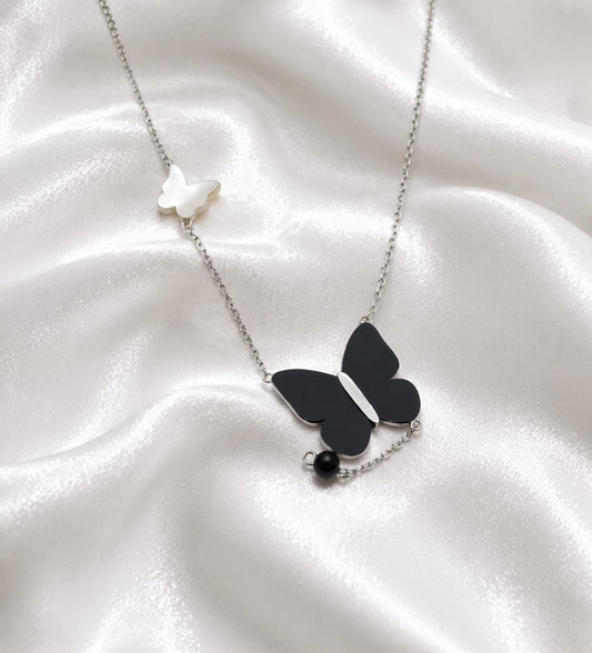 Duality Butterfly Necklace