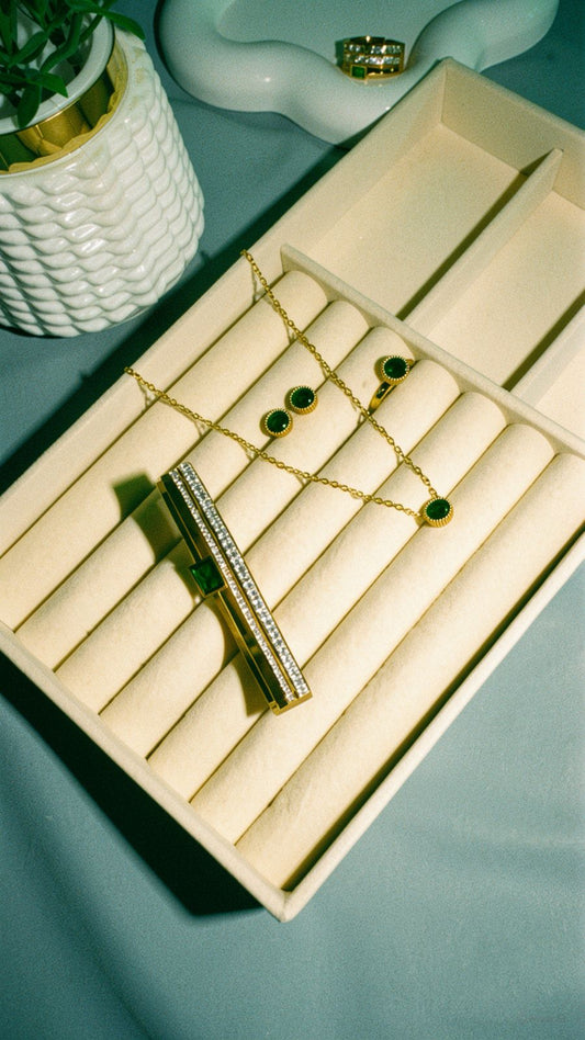 Luxe Green Crystal Deal