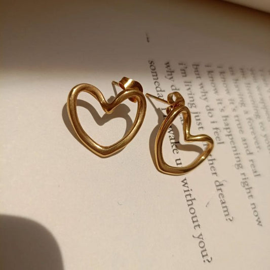 Heart Studs