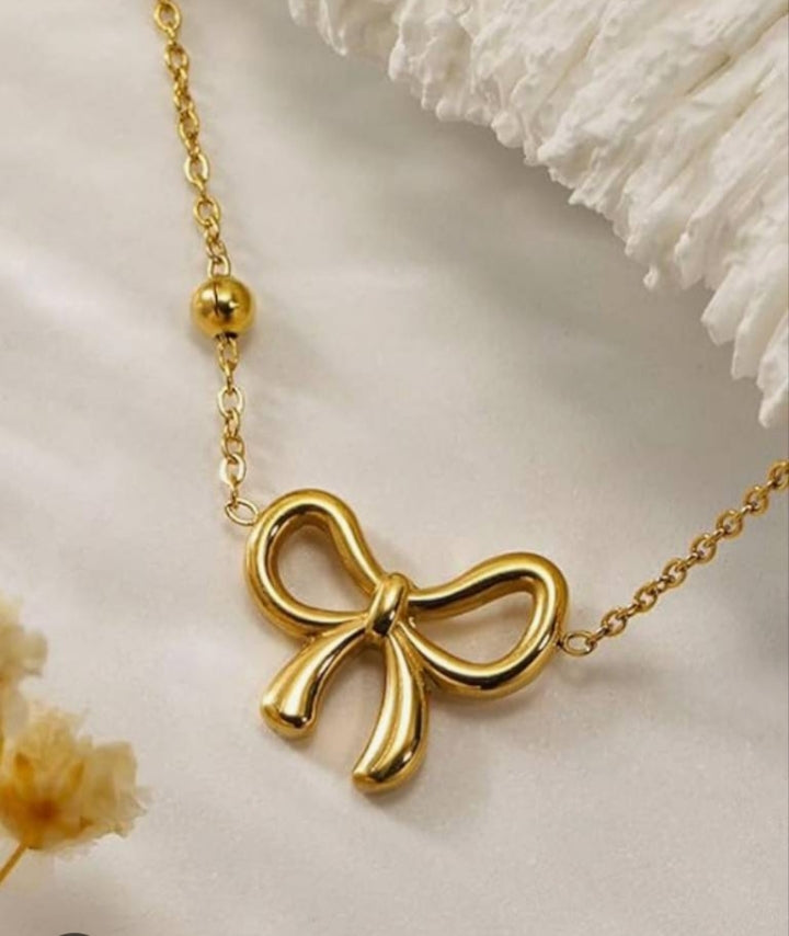 Bow Pendant Set 🎀