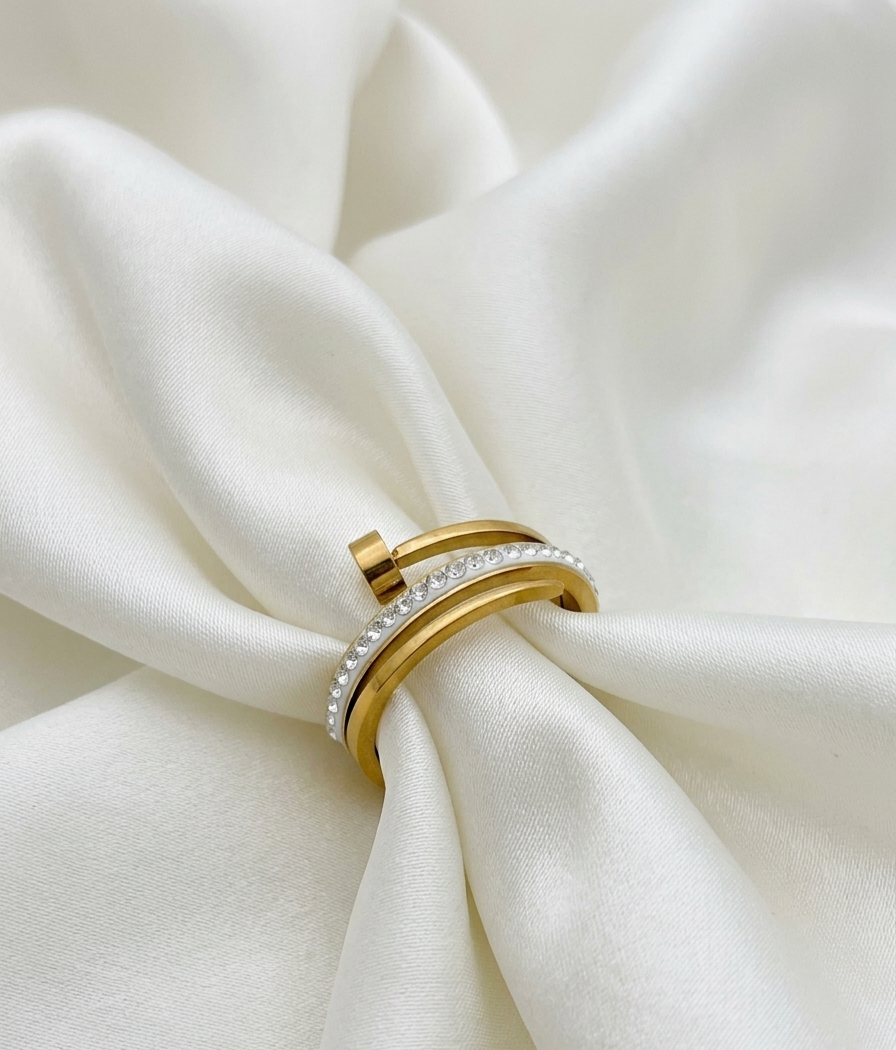 Cartier Nail Ring Size (8)