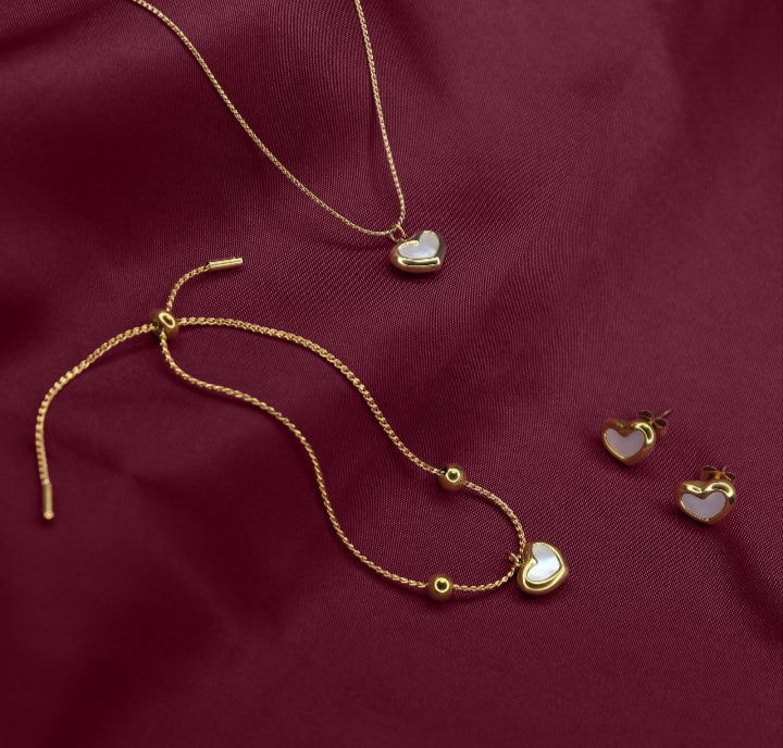 Ivory Amour Trio Set
