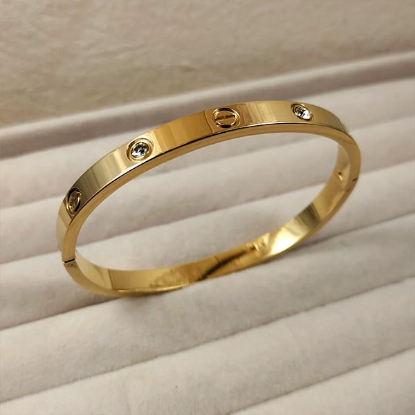 Cartier Gold Handcuff & Ring Set
