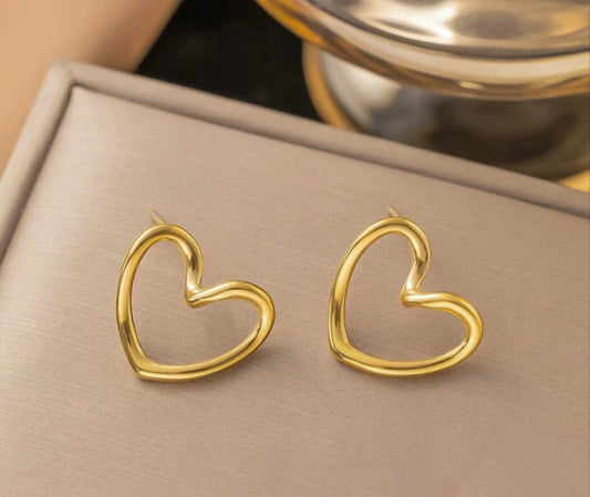 Heart Studs